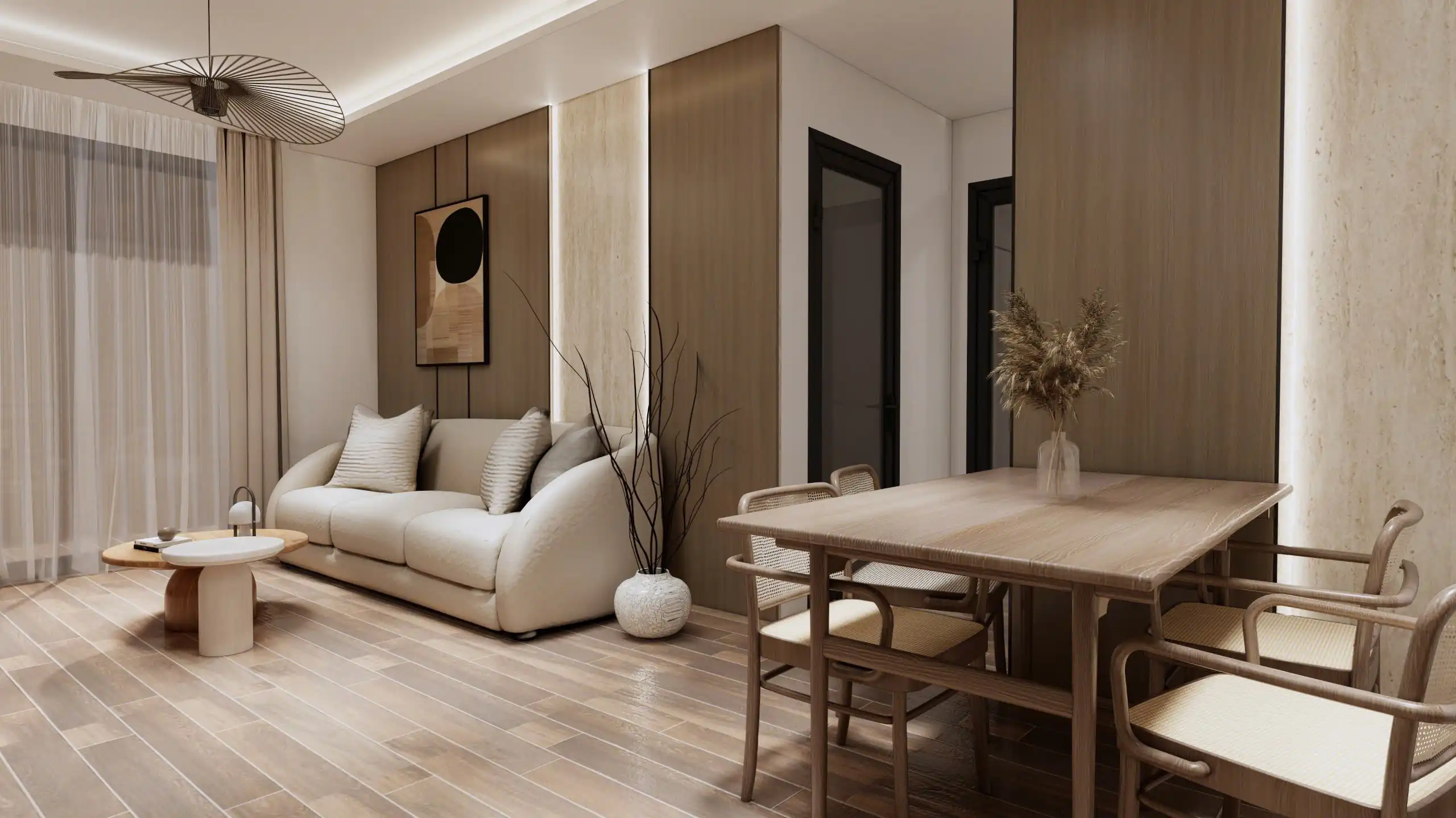 Hoàn Thiện Nội Thất Căn Hộ 60m² Tại Dĩ An Trong 30 Ngày